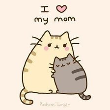 Схема вышивки «I love my mum»