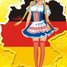 Схема вышивки «германия»