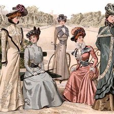 Схема вышивки «викторианская эпоха»