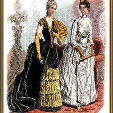 Схема вышивки «викторианская эпоха»