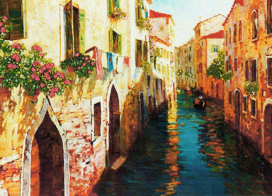 Венеция - город, вода, венеция - оригинал
