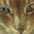 Предпросмотр схемы вышивки «кошачий портрет» (№700921)