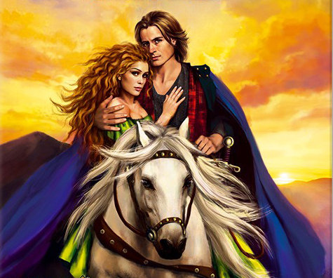 мужчина и женщина - любовь, роман, влюбленные, лошадь, он и она, пара, они, двое, конь - оригинал
