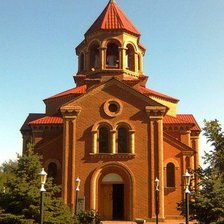 Схема вышивки «Армянская церковь»