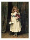 Оригинал схемы вышивки «Dziewczynka z kwiatami» (№717052)