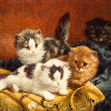 Схема вышивки «cats»