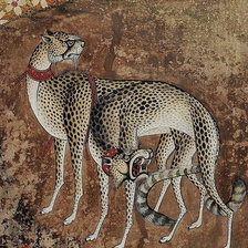 Схема вышивки «ГОБИ, леопарды»