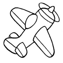 Оригинал схемы вышивки «самолет» (№725226)