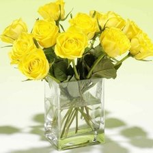 Оригинал схемы вышивки «Желтые розы» (№726240)