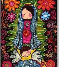 Оригинал схемы вышивки «Virgen De Guadalupe» (№735566)
