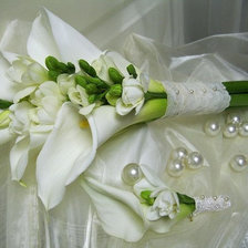 Схема вышивки «Букет невесты»