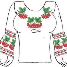 Схема вышивки «Сорочка вишиванка»