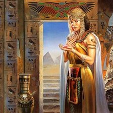 Схема вышивки «египет»