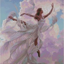 Схема вышивки «Небесный танец»