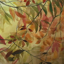Оригинал схемы вышивки «Осенние листья» (№744123)