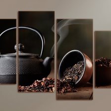 Схема вышивки «вкусный чай»