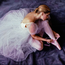 Схема вышивки «прекрасная балерина»