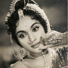 Оригинал схемы вышивки «индийская актриса» (№778159)