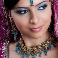 Схема вышивки «Серия "Индийские невесты".»