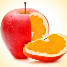 Схема вышивки «апельсиновое яблоко»