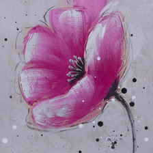 Оригинал схемы вышивки «розовый цветок 4 (панно, подушка)» (№821499)