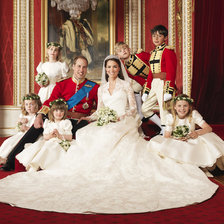 Схема вышивки «Королевская свадьба»