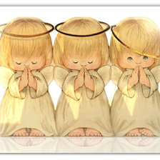 Схема вышивки «три ангела»