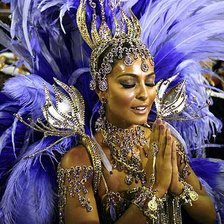 Схема вышивки «карнавал в  бразилия»