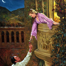 Оригинал схемы вышивки «Ромео и Джульетта» (№843386)