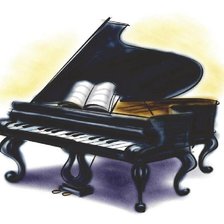 Оригинал схемы вышивки «Piano» (№854853)