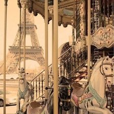 Схема вышивки «Старый Париж»