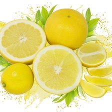 Оригинал схемы вышивки «лимон» (№859940)