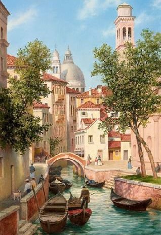 Венеция - венеция, италия, город, вода - оригинал