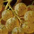 Предпросмотр схемы вышивки «панно с виноградом и персиками» (№875261)