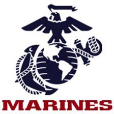 Схема вышивки «marines»