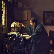 Схема вышивки «El astronomo [Vermeer]»