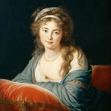 Схема вышивки «Элизабет Луиз Виже-Лебрен (1755-1842) - Графиня Скавронская»
