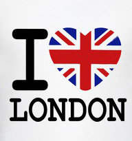 Схема вышивки «Я люблю Лондон»