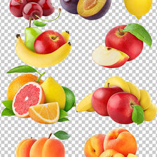 Схема вышивки «композиция из фруктов»