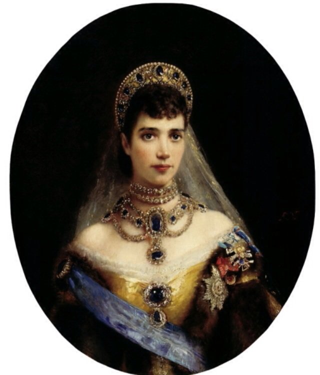 Портрет  императрицы Марии Федоровны - портрет, императрица, исторический портрет - оригинал