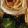 Предпросмотр схемы вышивки «кремовые розы в вазе» (№901978)