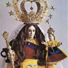 Схема вышивки «Virgen del Cisne»