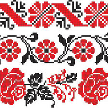 Оригинал схемы вышивки «Кайма» (№914665)
