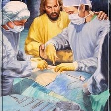 Схема вышивки «Jesus Medico»