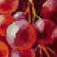 Предпросмотр схемы вышивки «гроздь сочного винограда» (№920042)