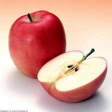 Схема вышивки «червоні яблука»
