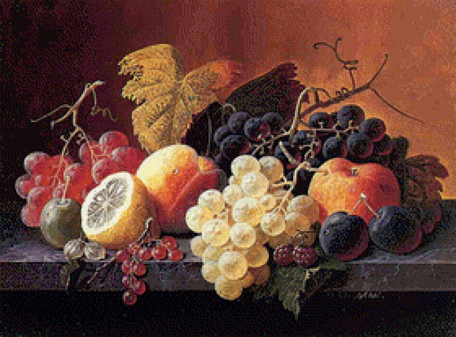 Фрукты - фрукты, натюрморт - предпросмотр