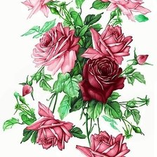 Оригинал схемы вышивки «роза» (№940082)