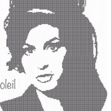 Схема вышивки «Ami Winehouse»