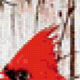 Предпросмотр схемы вышивки «птицы кардиналы» (№952777)